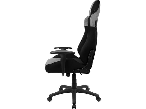 Aerocool EARL AeroSuede, Universal gaming-stol, 150 kg, 125 kg, Sort, Stål, Stål