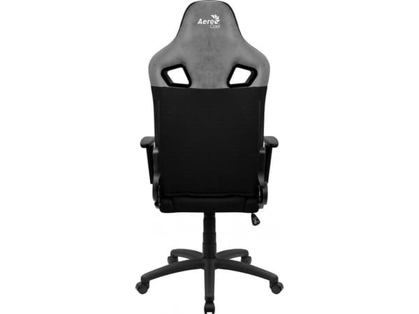 Aerocool EARL AeroSuede, Universal gaming-stol, 150 kg, 125 kg, Sort, Stål, Stål