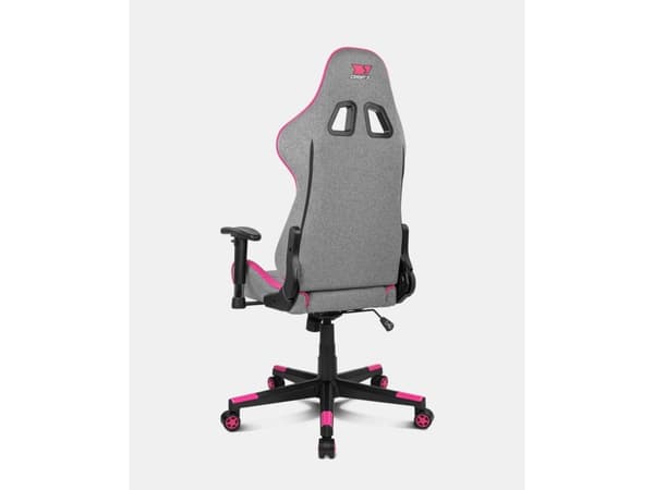 DRIFT DR90 PRO, PC-pelituoli, 150 kg, pehmustettu istuin, Pehmustettu selkänoja, Vaaleanpunainen, Nailon