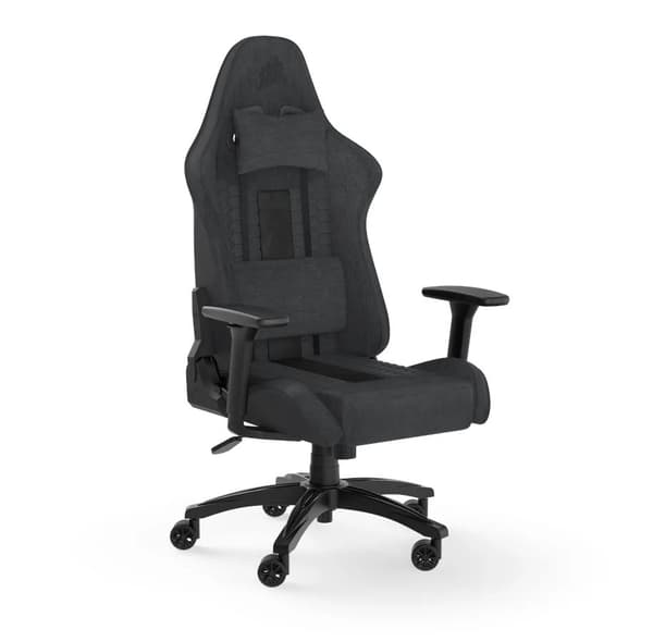 Corsair | TC100 Relaxed (kangas) - Pelituoli - Kangas - Jopa 120 kg | Musta/harmaa