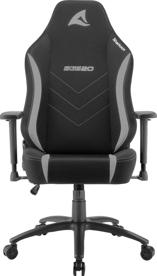 Sharkoon SKILLER SGS20 tyg vadderat sits vadderat ryggstöd (4044951035014)