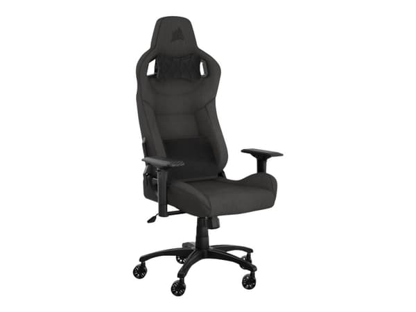 CORSAIR T3 RUSH - Spillestol - armlener - T-formet - tipping - nylon, stoff - koksgrå
