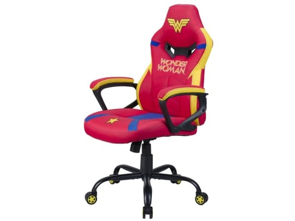 Subsonic SA5573-W1, PC-gamingstol, 100 kg, Polstret sete, Polstret ryggstøtte, PC, 125 cm