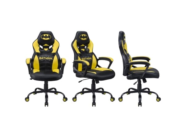 Subsonic Batman Junior, PC-gamingstol, 110 kg, Polstret sete, Polstret ryggstøtte, PC, 126 cm