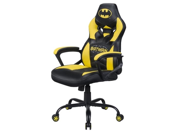 Subsonic Batman Junior, PC-gamingstol, 110 kg, Polstret sete, Polstret ryggstøtte, PC, 126 cm