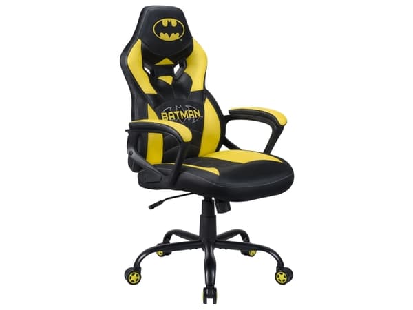 Subsonic Batman Junior, PC-gamingstol, 110 kg, Polstret sete, Polstret ryggstøtte, PC, 126 cm