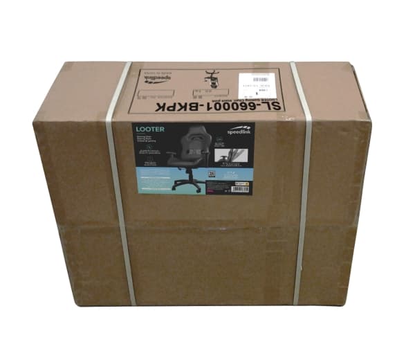 SPEEDLINK LOOTER, Polstret Sete, Polstret Rygg, Sort, Sort, Polyurethan, Polyuretan (PU)