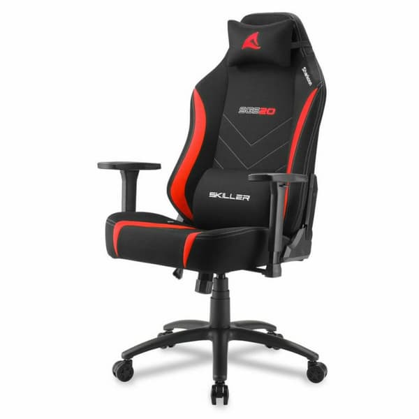 Gaming-stol Sharkoon SKILLER SGS20 Fabric Rød Svart