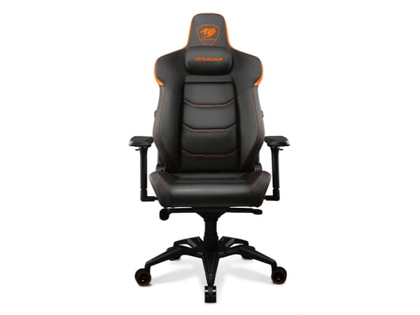 COUGAR Gaming Armor Evo CGR-EVO, Universal gaming-stol, 160 kg, Polstret Sete, Polstret Rygg, Sort, Aluminium