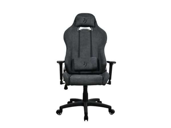 Arozzi Torretta 2023 Edition - Stol - ergonomisk - armstöd - T-formad - lutning - svängtapp - mjukt tyg - mörkgrå