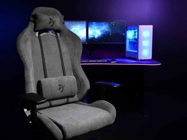 Arozzi Torretta 2023 Edition - Stol - ergonomisk - armstöd - T-formad - lutning - svängtapp - mjukt tyg - ask