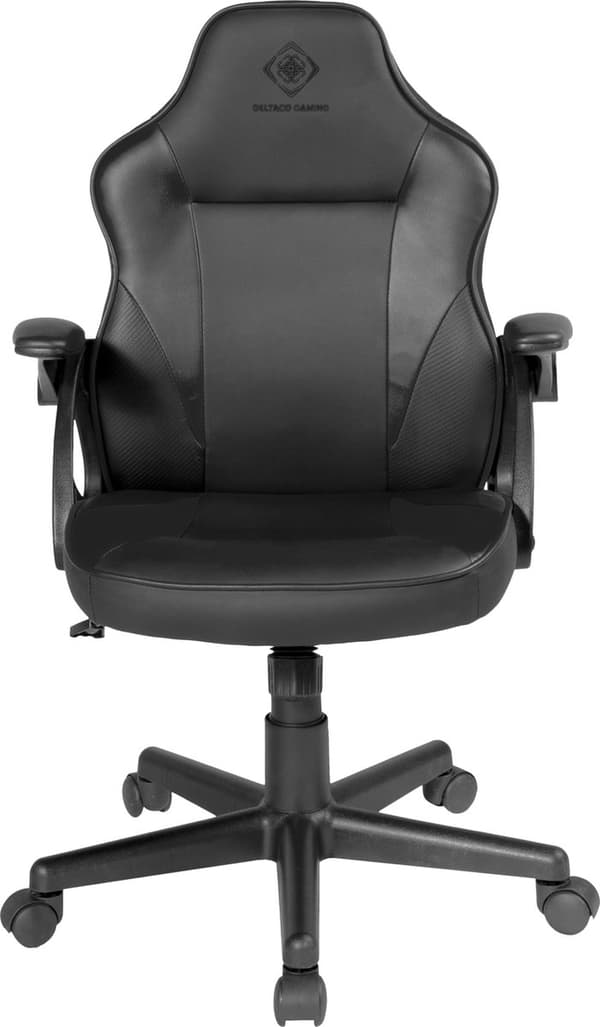 Deltaco DC120 - Junior Gaming Stol - Højdejusterbar - Sort