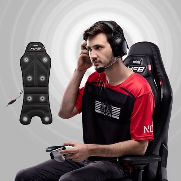 Next Level Racing - HF8 Haptic Feedback Gaming Pad - Plug and Play - PC