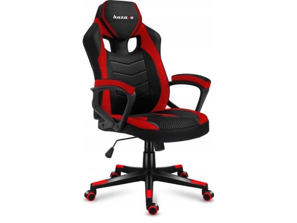 "HUZARO FORCE 2.5 Red Mesh Gaming Chair" -pelituoli