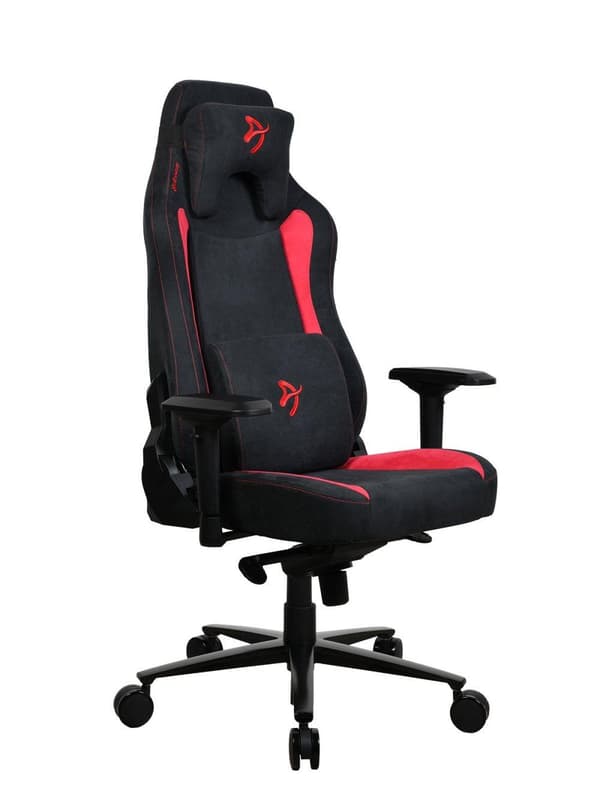 Arozzi Vernazza Supersoft™ - Fabric - Black/Red