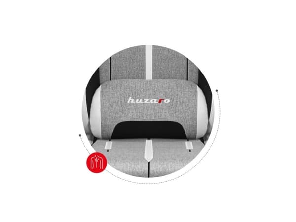 Huzaro Force 7.9, PC-gamingstol, 150 kg, Bøttesete, Polstret Rygg, Billøp, Universell