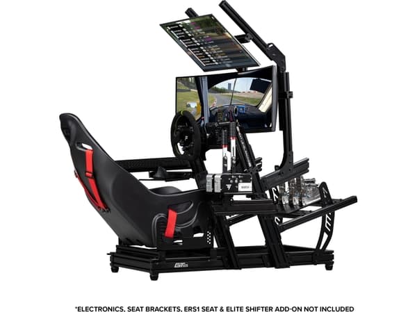 Next Level Racing GTLite Front & Side Mount Edition - Racing simulator cockpit frame - aluminium, karbonstål
