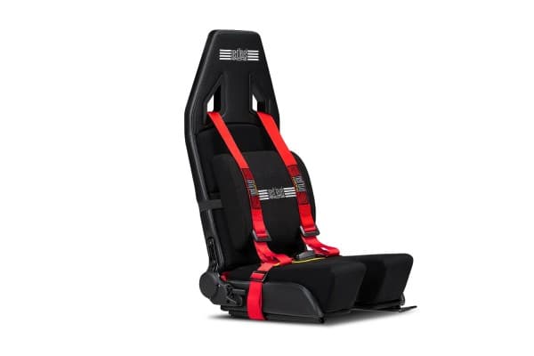 Next Level Racing - Spillestol - ergonomisk - tipping - polyuretanlær, semsket