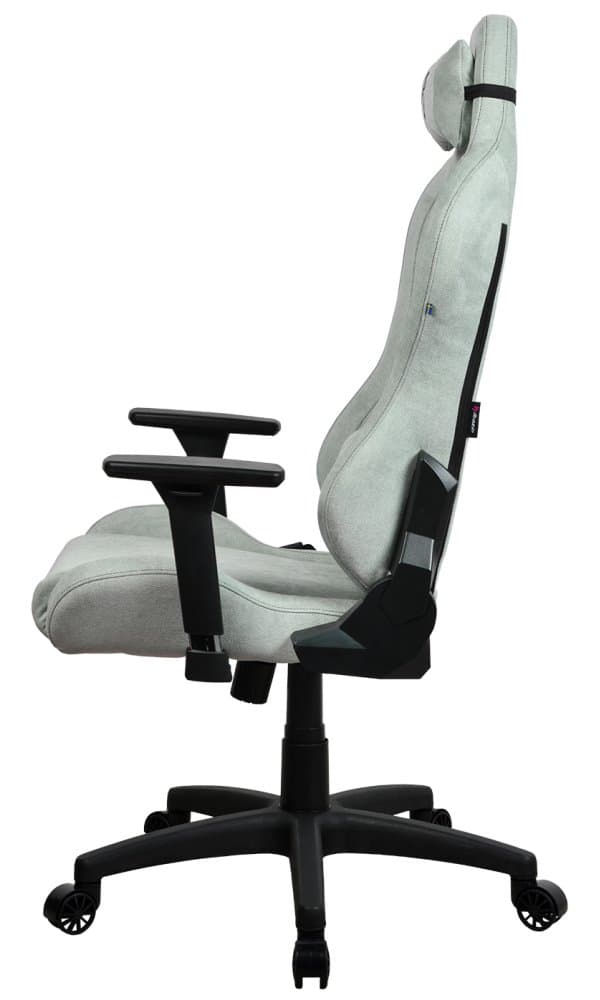 Arozzi Frame material: Metal; Wheel base: Nylon; Upholstery: Soft Fabric | Gaming Chair | Torretta SoftFabric | Pearl Green