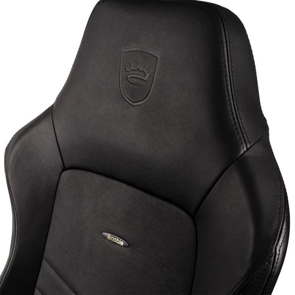 Gaming Chair noblechairs HERO Real Leather - Black