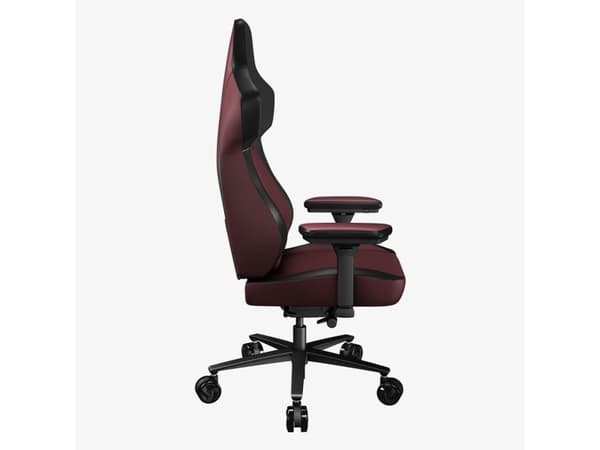 ThunderX3 CORE Modern, Universell gamingstol, 150 kg, Vadderad sits, Vadderat ryggstöd, Svart, Aluminium