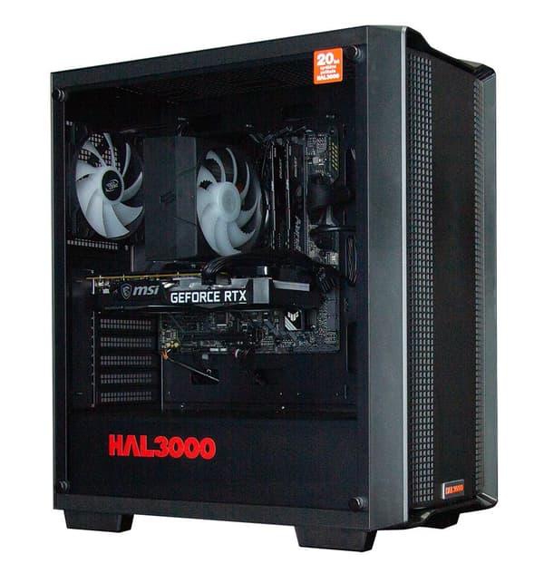HAL3000 Master Gamer 3060 Ti / Intel i5-12400F/ 16GB/ RTX 3060 Ti/ 1TB PCIe SSD/ WiFi/ W11