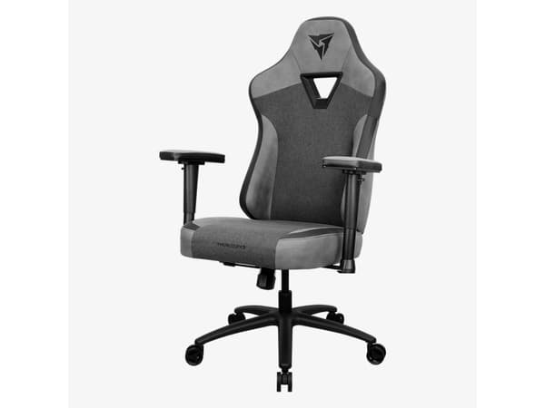 ThunderX3 EAZE-Loft - Stol - ergonomisk - fällbar - armstöd - T-formad - lutning - svängtapp - stål, konstläder - svart