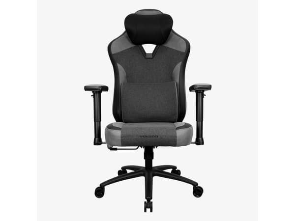 ThunderX3 EAZE-Loft - Stol - ergonomisk - fällbar - armstöd - T-formad - lutning - svängtapp - stål, konstläder - svart