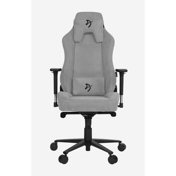 Arozzi Spelstol Vernazza Soft Fabric Grå