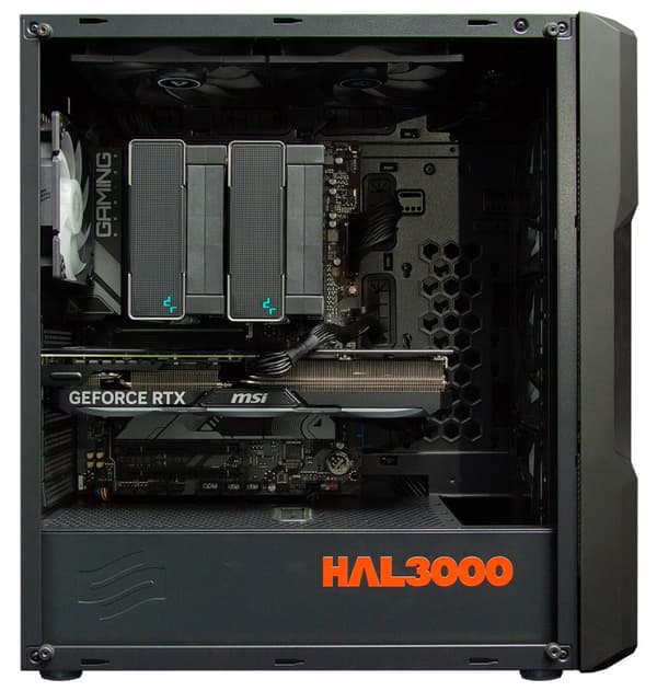 HAL3000 Alfa Gamer Ultimate / AMD Ryzen 9 7900/ 32GB DDR5/ RTX 4070 Ti/ 1TB PCIe4 SSD/ WiFi/ W11