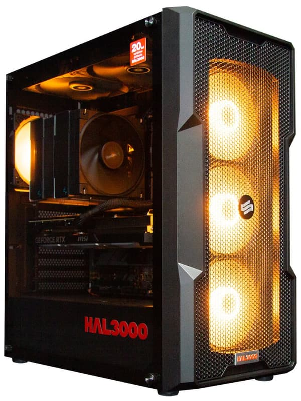 HAL3000 Alfa Gamer Ultimate / AMD Ryzen 9 7900/ 32GB DDR5/ RTX 4070 Ti/ 1TB PCIe4 SSD/ WiFi/ W11