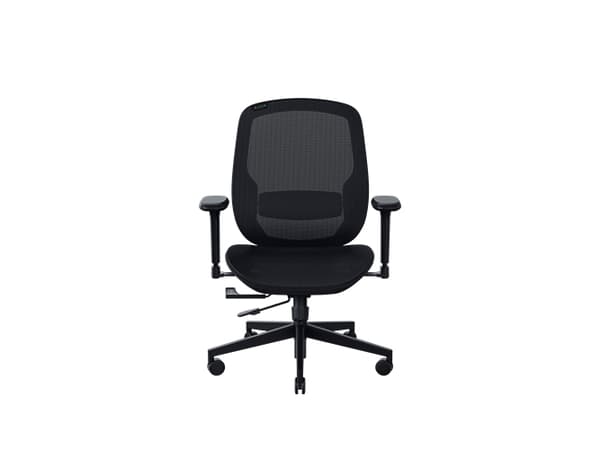 Razer Fujin - Stol - armlener - T-formet - tipping - roterende - maskestoff, metall - svart