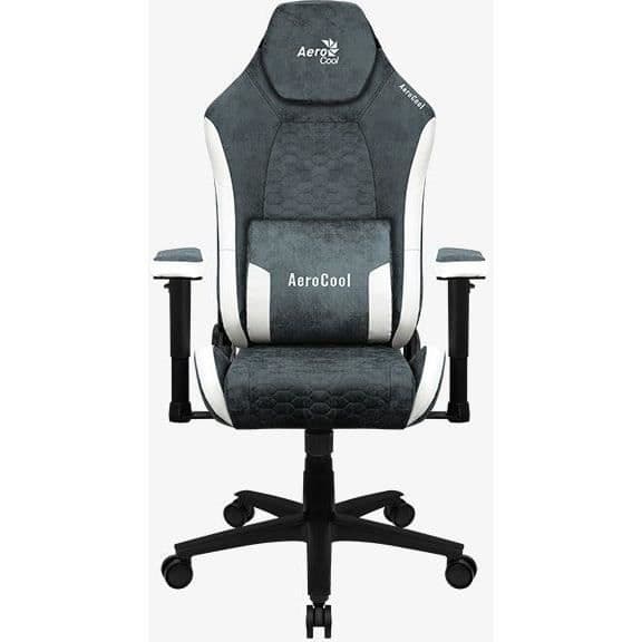 Fåtölj Aerocool Crown AeroSuede (blå/grå)