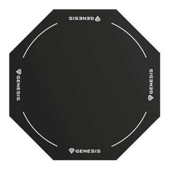 Genesis Octagon Gulvmåtte Tellur 400 Sort