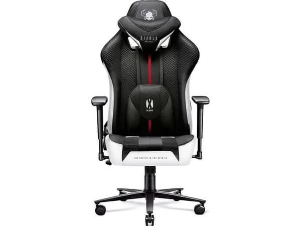 Pelituoli Diablo X-Player 2.0, väri: musta/valkoinen, koko: normaali