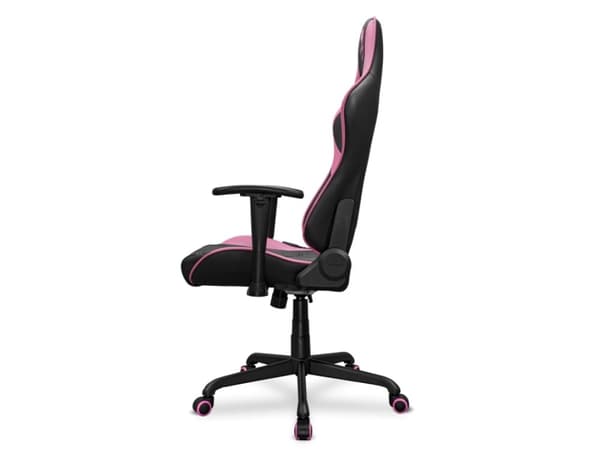 COUGAR Gaming ARMOR Elite Eva, PC-spelsstol, 120 kg, Klädd sits, Stoppat ryggstöd, Svart / Rosa, Stål