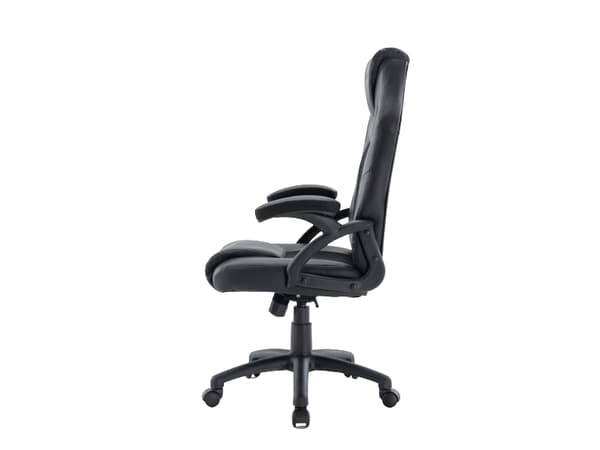 Raptor GS40 - Stol - ergonomisk - armlener - L-formet - kunstlær - svart
