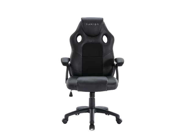 Raptor GS40 - Stol - ergonomisk - armlener - L-formet - kunstlær - svart