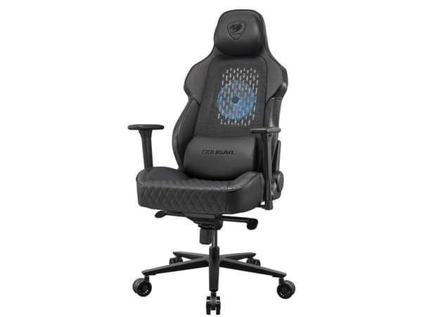 COUGAR Gaming CGR-ARP-BLB, Universal gaming-stol, 160 kg, Polstret Sete, Maskenett, Sort, Stål