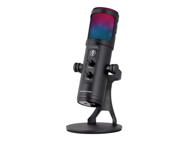DELTACO GAMING GAM-171 - Mikrofon - USB - svart