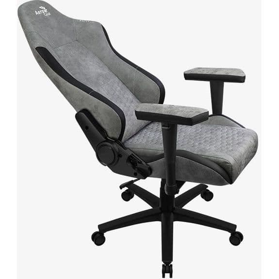 Aerocool Crown AeroSuede Fåtölj (grå/svart)
