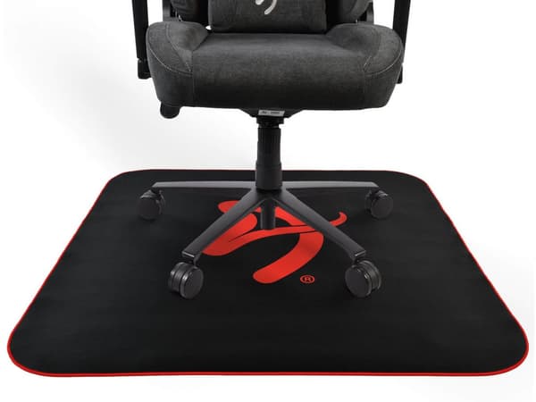 Arozzi ZONA Quattro Floor Pad - Black/Red