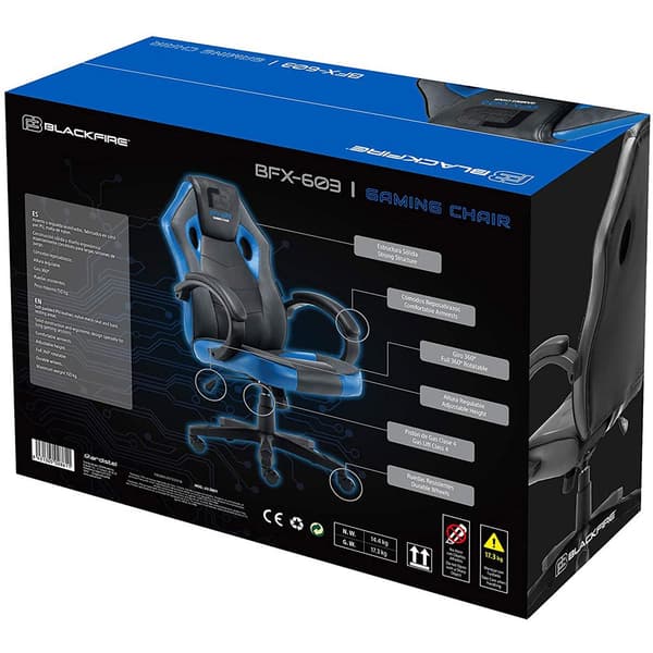 Ardistel Pelituoli Bfx-603 Blackfire Ps4 Musta,Sininen