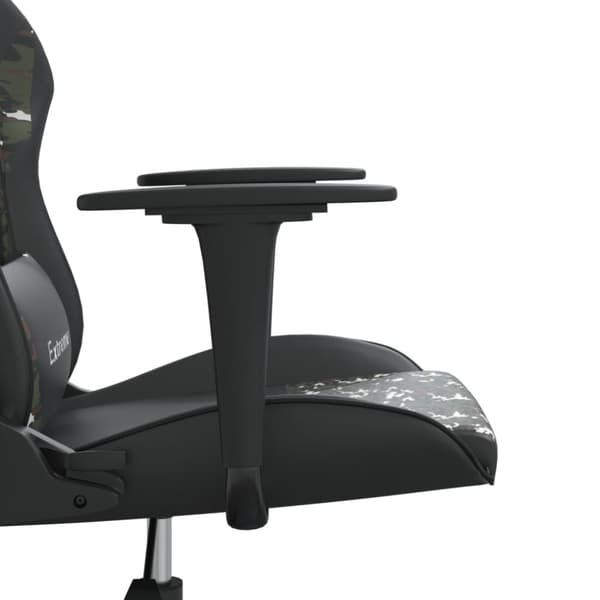 vidaXL gamingstol kunstlæder sort og camouflage