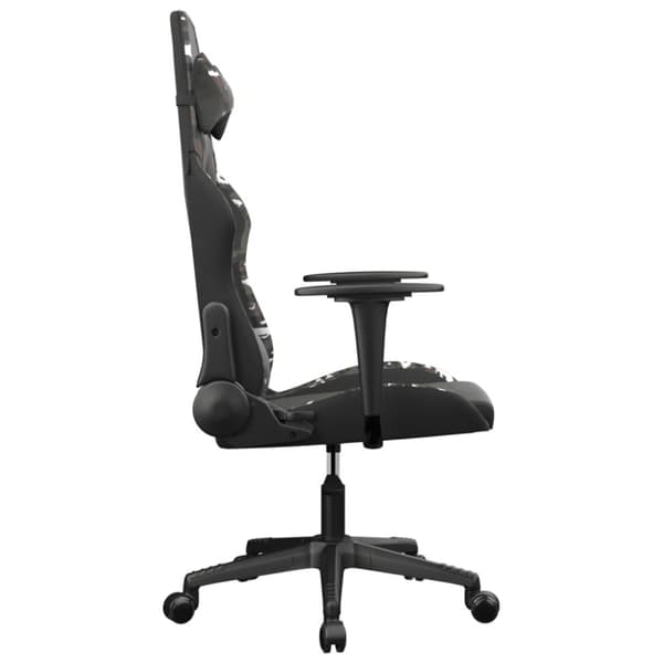 vidaXL gamingstol m. massagefunktion kunstlæder sort og camouflage