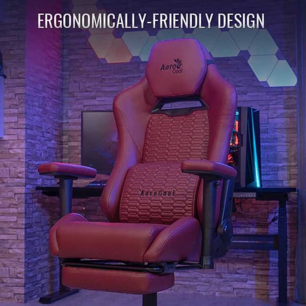 Aerocool Læder Premium Gaming Stol Royal  US QWERTY