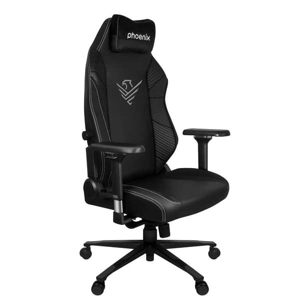Phoenix Technologies Spelstol I Läder Xl Phmonarch-pur Svart