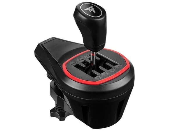 Thrustmaster TH8S Shifter, Ralliratti, Musta, Punainen, 130 mm, 220 mm, 240 mm, 655 g