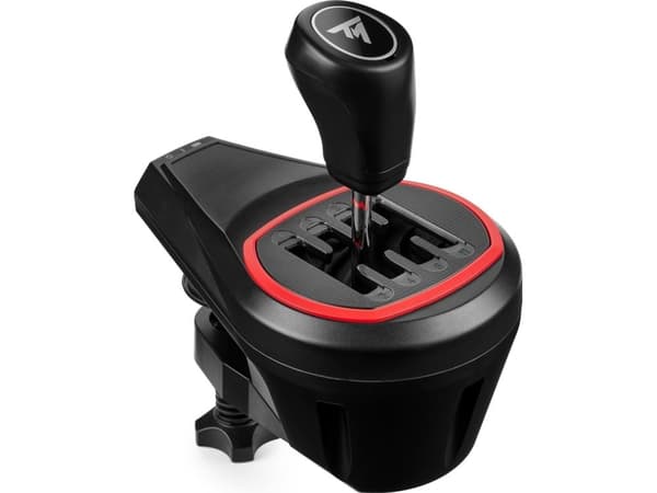 Thrustmaster TH8S Shifter, Ralliratti, Musta, Punainen, 130 mm, 220 mm, 240 mm, 655 g
