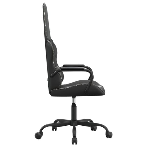 vidaXL Gamingstol svart och kamouflage konstläder